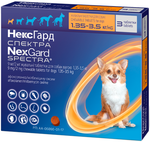 NexGard Spectra pack